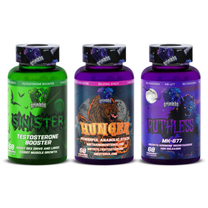 Grimlabs Mk677 Hunger Sinister Testo Booster Bulk mix Set 2