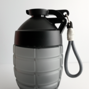 Gri Fitnes Shaker Bomba