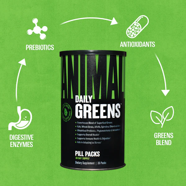 Universal Animal Greens Greens & Superfoods Detox 30 Pack