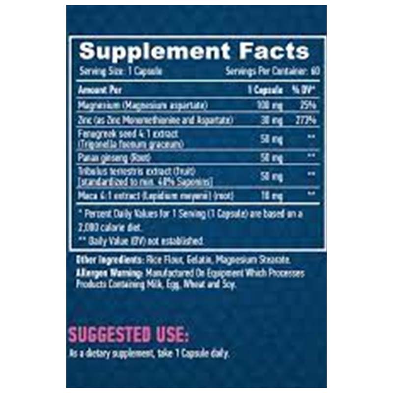 HAYA LABS Testosterone Booster  60 Caps.