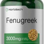 Horbäach Fenugreek Seed Çemen otu 3000 mg 150 Caps