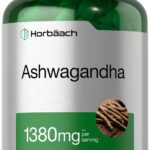 Horbaach Ashwagandha Supplement | 180 Capsules | for Women and Men | Herbal Root Extract