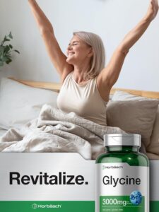 Horbäach Glycine Gilisin Stress Sleep Support 3000mg 100 Caps - Görsel 2