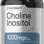 Horbaach Choline Inositol 1000mg 200 Caps