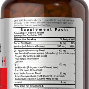 Horbäach DHT Advanced Hair Formul Saw Palmetto Kudzu and Fo-Ti 120 Tablet