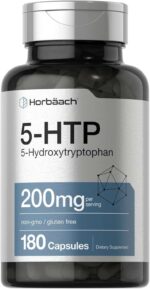 Horbäach 5-HTP Hydroxytryptophan Griffonia Simplicifolia 200mg 180 Caps