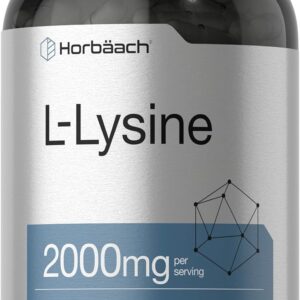 Horbäach L-Lysine 2000mg 240 Caplets Vegetarian