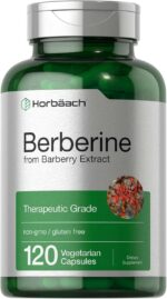 Horbaach Berberine HCL Barberry Extract 500mg 120 Caps