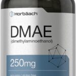 Horbaach DMAE Dimethylaminoethanol Bitartrate 250 mg 200 Caps