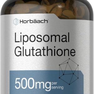 Horbaach Glutathione 500mg per serving 90 Liposomal Softgels