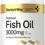 Horbaach Fish Oil Omega 3 Epa Dha 3000mg per serving | 150 Softgels