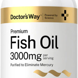 Horbaach Fish Oil Omega 3 Epa Dha 3000mg per serving | 150 Softgels