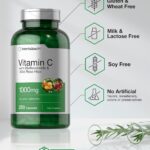 Horbäach Vitamin C 1000mg Bioflavonoids and Rose HIPS High Strength Formul 250 Caps