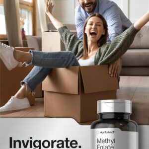Horbäach Methyl Folate 5-MTHF Folic Acid 1000 mcg 200 Caps