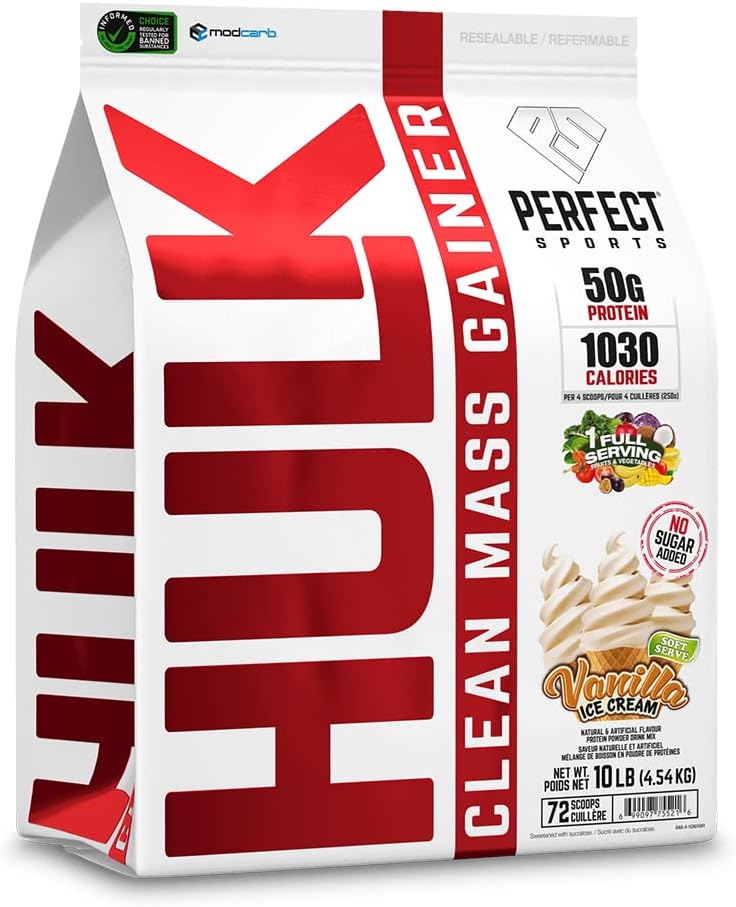 PERFECT SPORTS Hulk Clean Mass Gainer 4,54 Kg