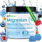 İngreens Magnesium Glycinate Betaine Sleep Relaxation & Focus Support 120 Gummies