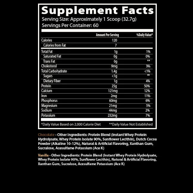 Insane Iso – Premium Whey İsolate Protein – 2 KG