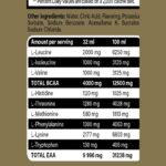 KEVIN LEVRONE Gold Amino Eaa Fuel Liquid 1000 ml - Görsel 3