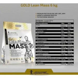 Kevin Levrone Gold Lean Mass Gainer 6kg - Görsel 2