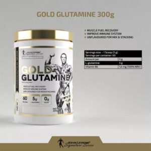 Kevin Levrone Gold Glutamine 300 g – 60 servis