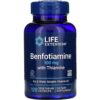 Life Extension Benfotiamine with Thiamine Fat & Water Soluble Vitamin B1 Healthy Metabolism 120 Caps