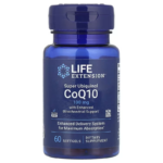 Life Extension Super Kaneka Ubiquinol CoQ10 Enhanced Mitochondrial Support 100 mg, 60 Softgels