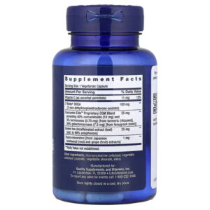 Life Extension 7-Keto DHEA Curcumin Trans Resveratrol Metabolite Weight Management 100 mg 60 Vegetarian Caps - Görsel 2