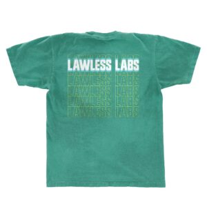 Lawless Labs Oversized T-Shirt – (Green Fade) - Görsel 2