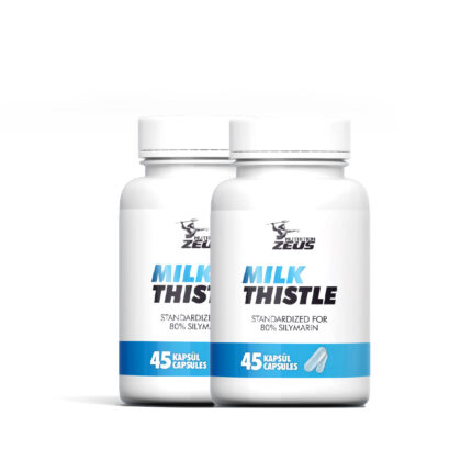 Milk Thistle -DEVEDİKENİ EKSTRESİ 45 Kapsül Zeus Nutrition x 2 ADET