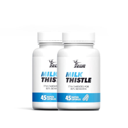 Milk Thistle -DEVEDİKENİ EKSTRESİ 45 Kapsül Zeus Nutrition x 2 ADET