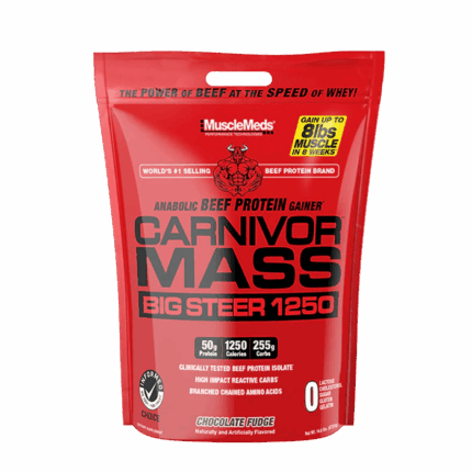 Musclemeds Beef Protein Carnivor Mass Anabolic Big Steer Gainer 6800g