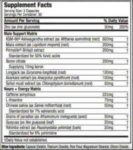 MuscleTech Performance Series Test HD Thermo Testosterone Booster 90 - Görsel 2