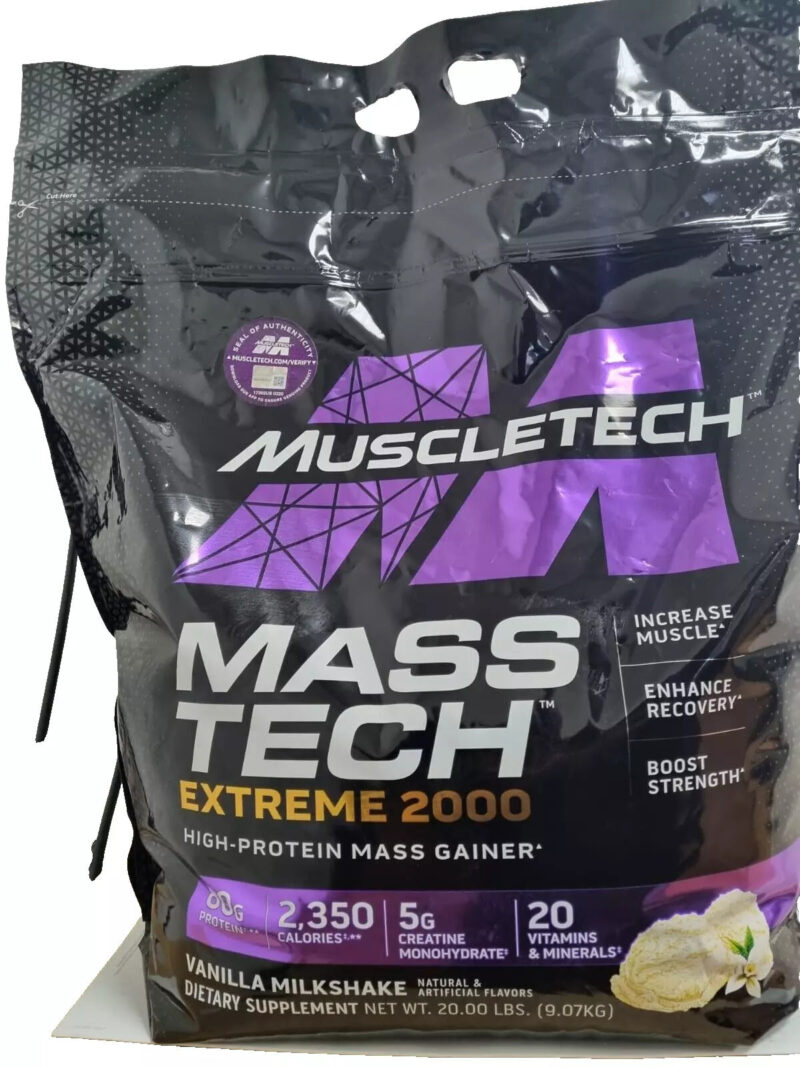 Muscletech Gh Masstech Gainer 9 KG - Görsel 3