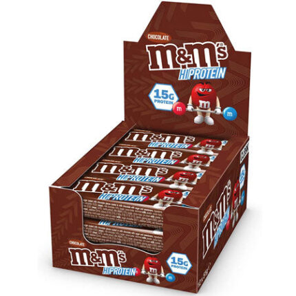 Snickers and Mars M&M's Hi Protein Bar / Chocolate 12 x 51 gr