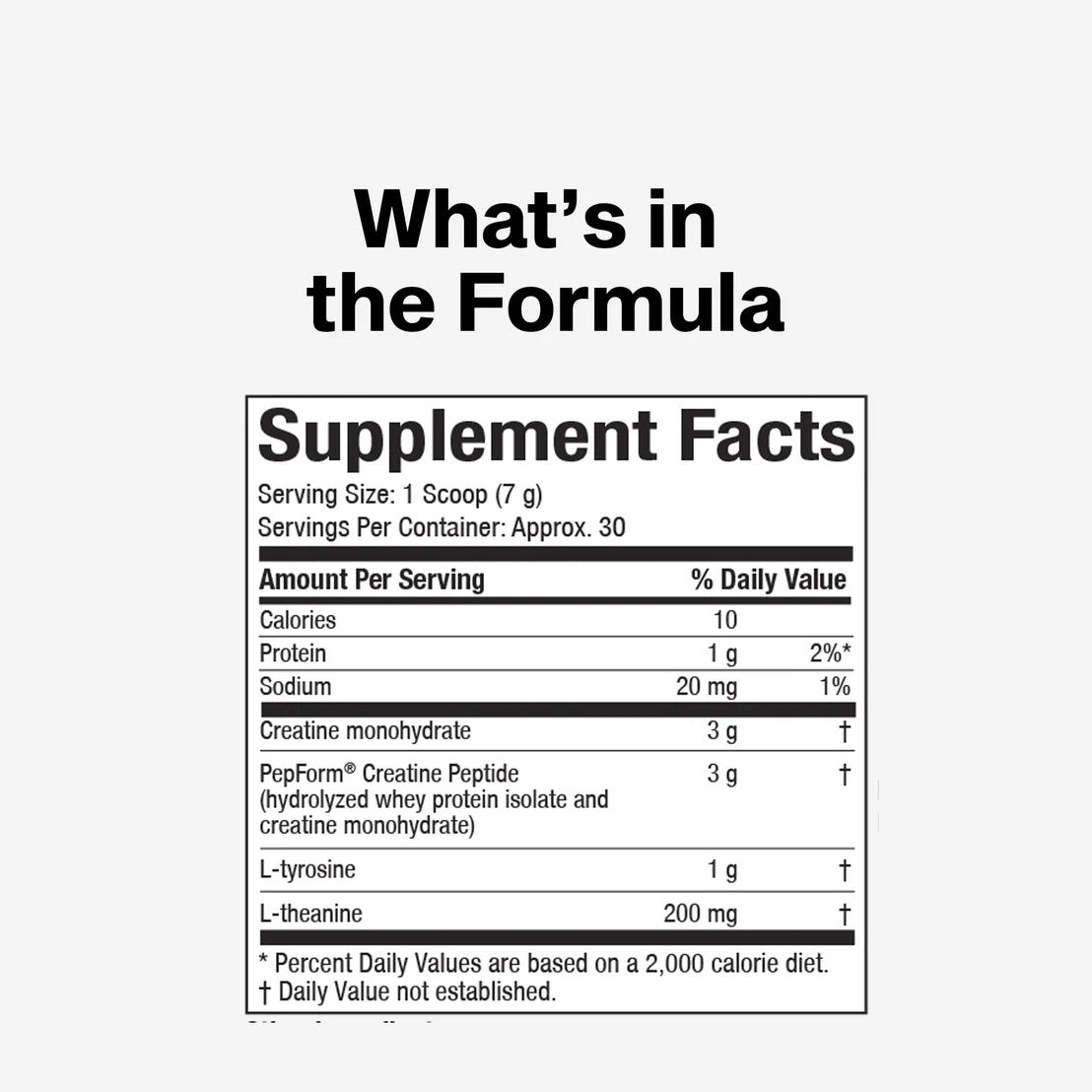 Muscletech Creatine Peptide Theanine + Tyrosine 447