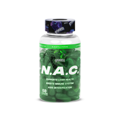 Grimlabs NAC (N-Acetyl Cysteine) 500mg 60 Caps