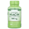 Nature's Truth Flush Free Niacin Vitamin B3 Inositol 500 mg 100 Quick Release Caps