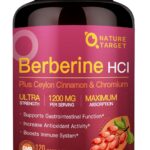 Nature Target Berberine HCl 1200mg 120 Caps