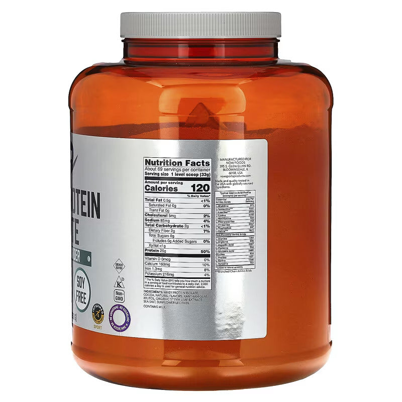 NOW Foods Sports Whey Protein Isolate İzole 2 Kg