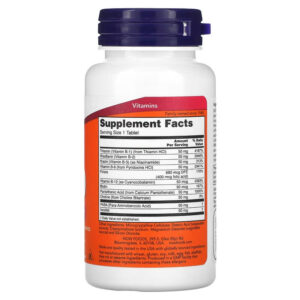 NOW Foods B-50 Choline İnositol Paba Nervous System Health 100 Tablet