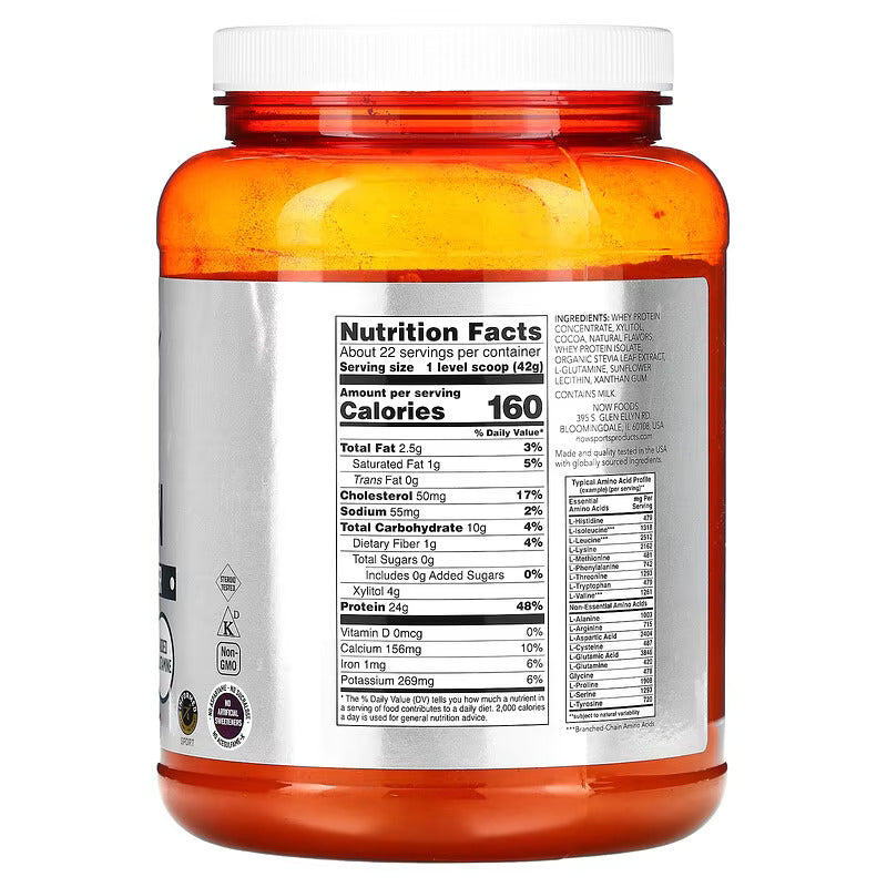 NOW Foods Whey Protein 907 Gr