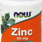Now Foods Zinc Çinko 50 mg, 100 Tablet