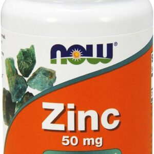 Now Foods Zinc Çinko 50 mg, 100 Tablet
