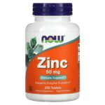 Now Foods Zinc(Çinko) Immune Support 50 mg, 250 tabs