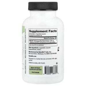 NutraBio KSM66 Ashwagandha 60 Caps