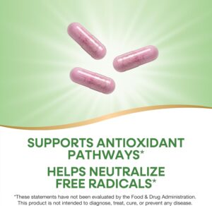 Nature's Way Tart Cherry Ultra Montmorency Cherry Antioxidant 1200 mg 90 Vegan Caps - Görsel 3