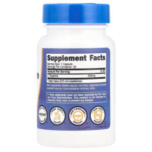Nutricost L-Theanine Brain & Cognitive Double Strength 200mg 30 Caps - Görsel 2