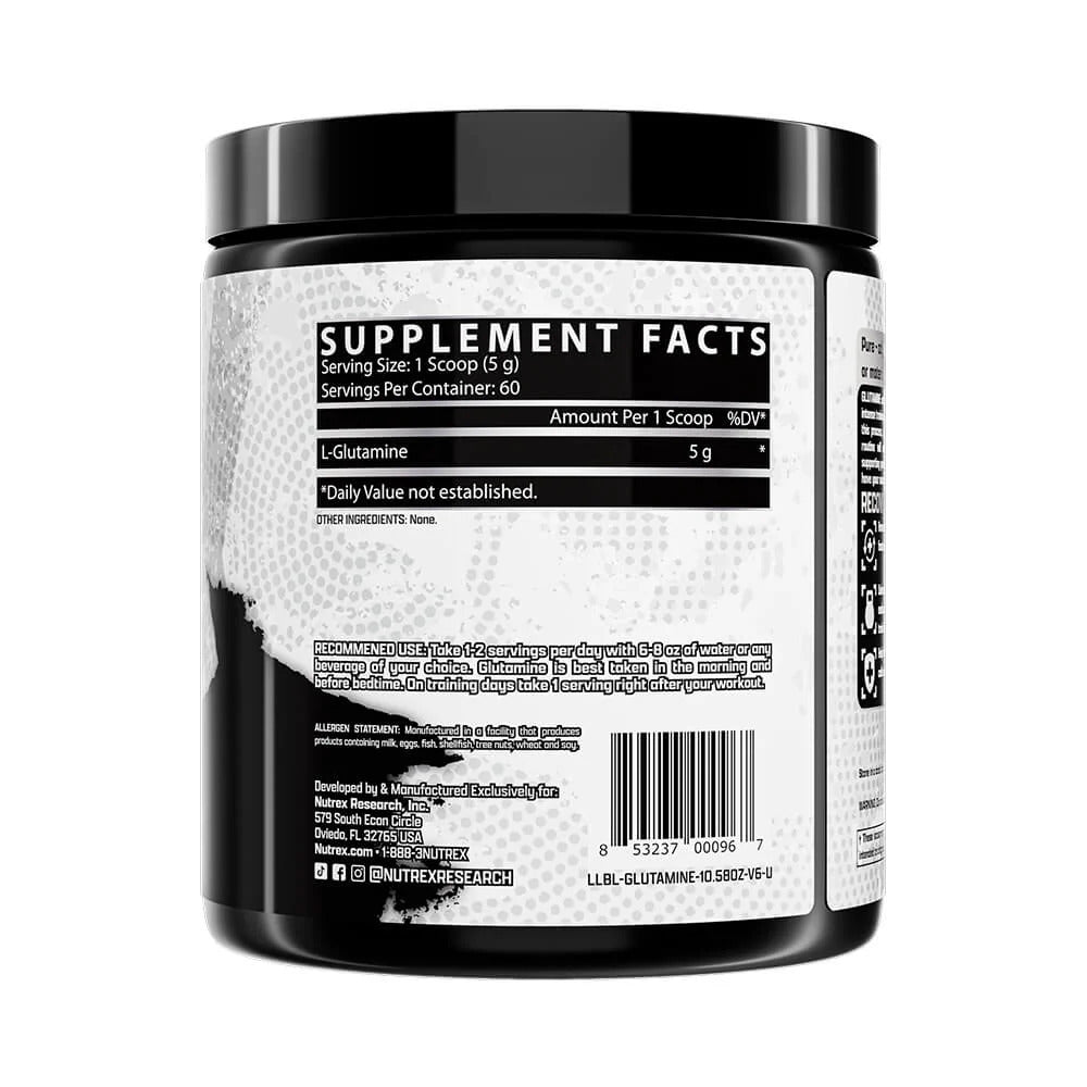 NUTREX GLUTAMİN 300 GRAM - 60 SERVİS - 5 GRAM - Görsel 2