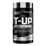 Nutrex T-Up Max Testo Booster 60 Caps Tribulus+Fenugreek+Maca+Tongkat Ali+Ksm66 Ashwagandha