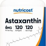 Nutricost Astaxanthin joint support antioxidant 6 mg 120 Softgels